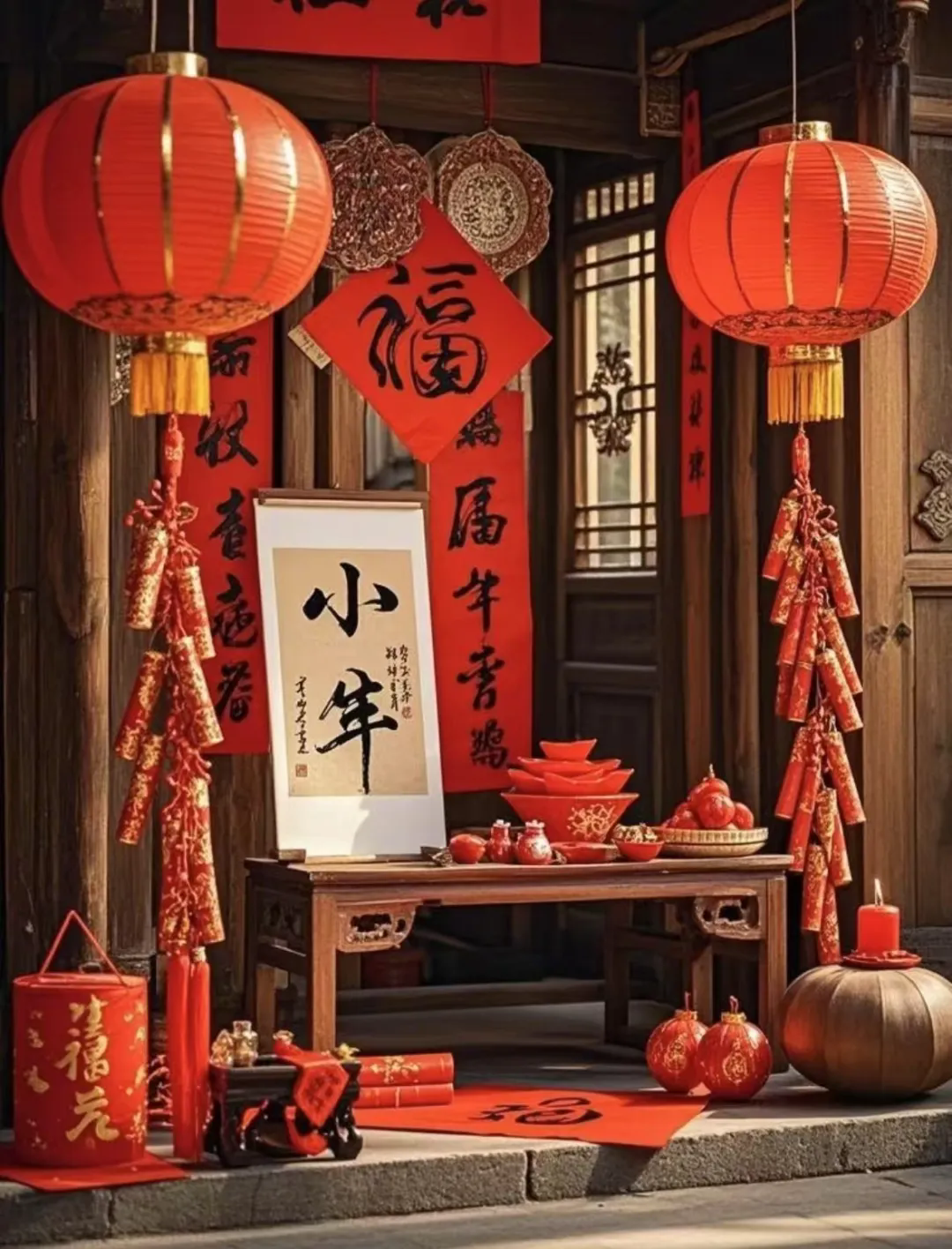 過小年，迎大年，人間至味是團圓
